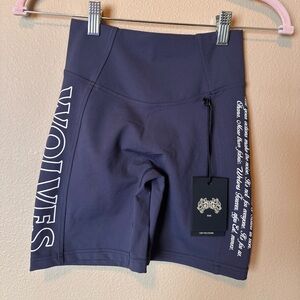 NWT Darc Sport She Darc Writings on the Wall Georgia Energy Short|Size Small|